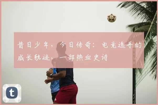 昔日少年,今日传奇:电竞选手的成长轨迹,一部热血史诗
